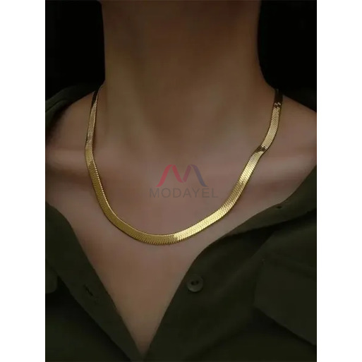 Düz Zincir Kolye